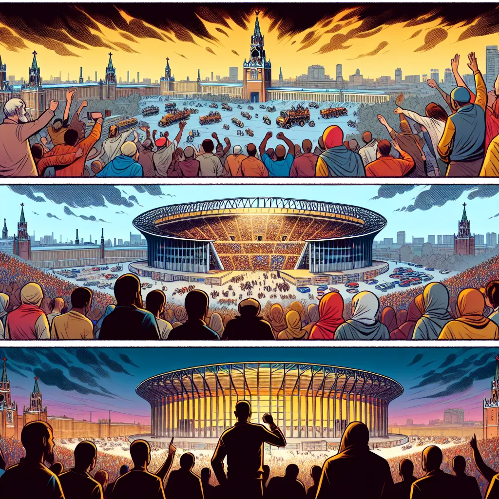 самый большой стадион в россии