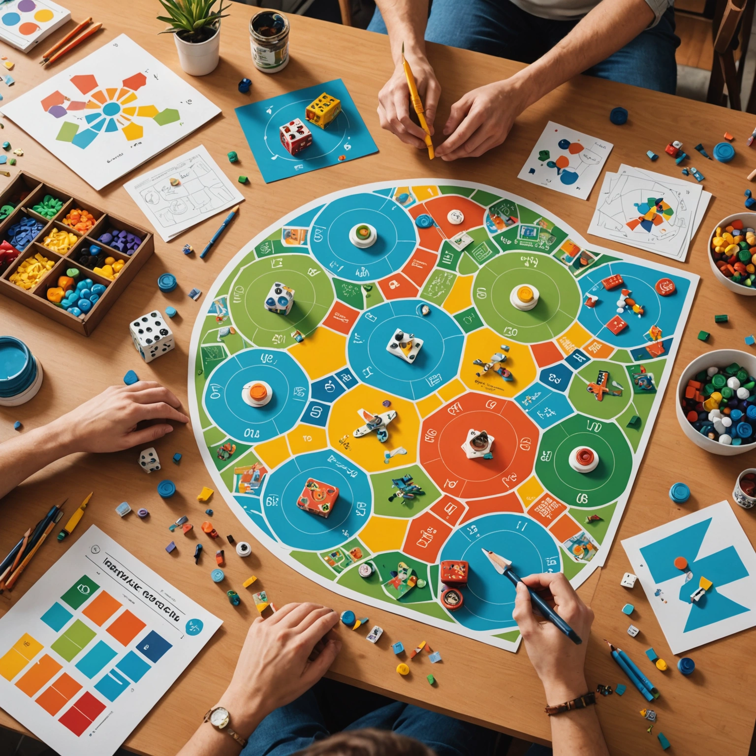 Настольная игра своими руками: как создать уникальное развлечение для всей семьи