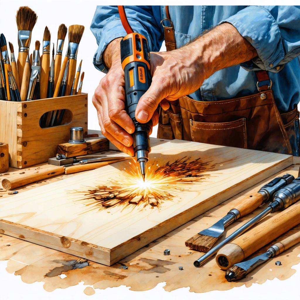 Как работает выжигание по дереву? Разбираемся в деталях