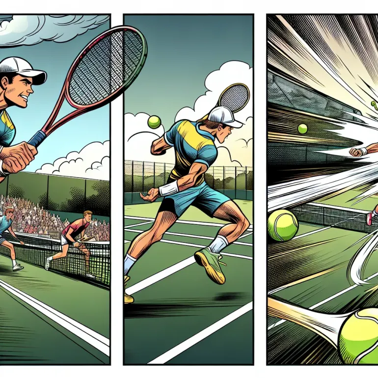 скорость подачи в большом теннисе