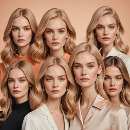 Мода и Цвет: Как Персиковый Блонд Становится Трендом 2024 года
