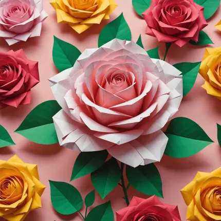 Как сделать оригами розу: Пошаговая схема оригами розы из бумаги для начинающих и мастеров